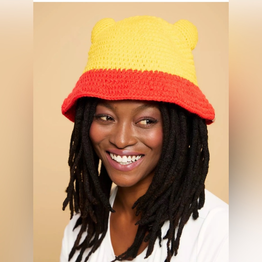 Disney Winnie the Pooh Figural Knit Bucket Hat — BoxLunch Exclusive Sold Out